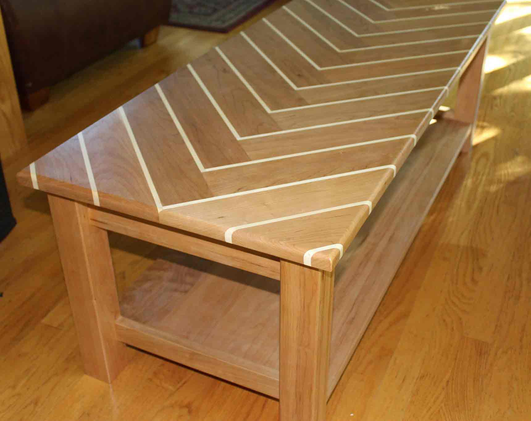 completed deisgn of the coffee table