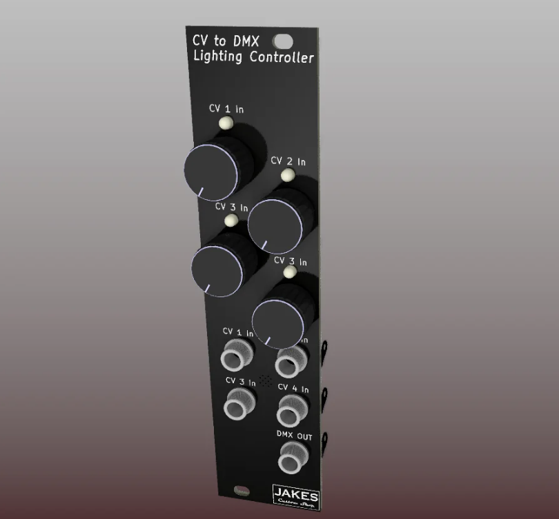 Eurorack CV to DMX Module V0.1