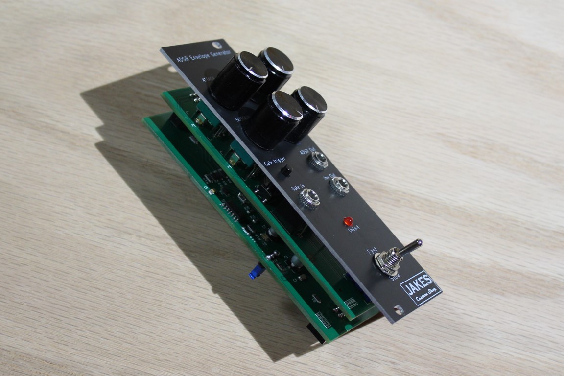 Angle view of an ADSR Envelope Generator Module