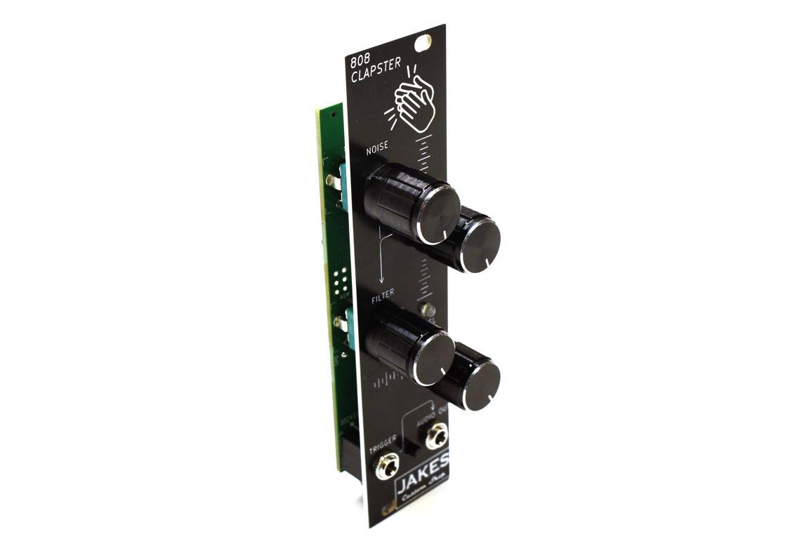 Angle view of the 808 ClapsterEurorack Module