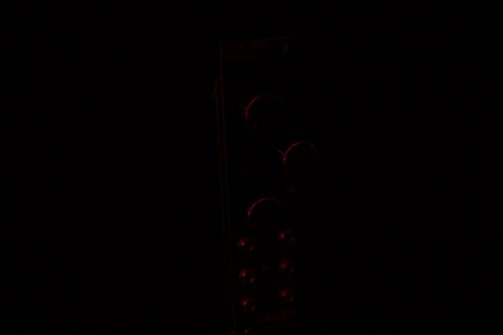 Kick Drum Pro CV Front Panel