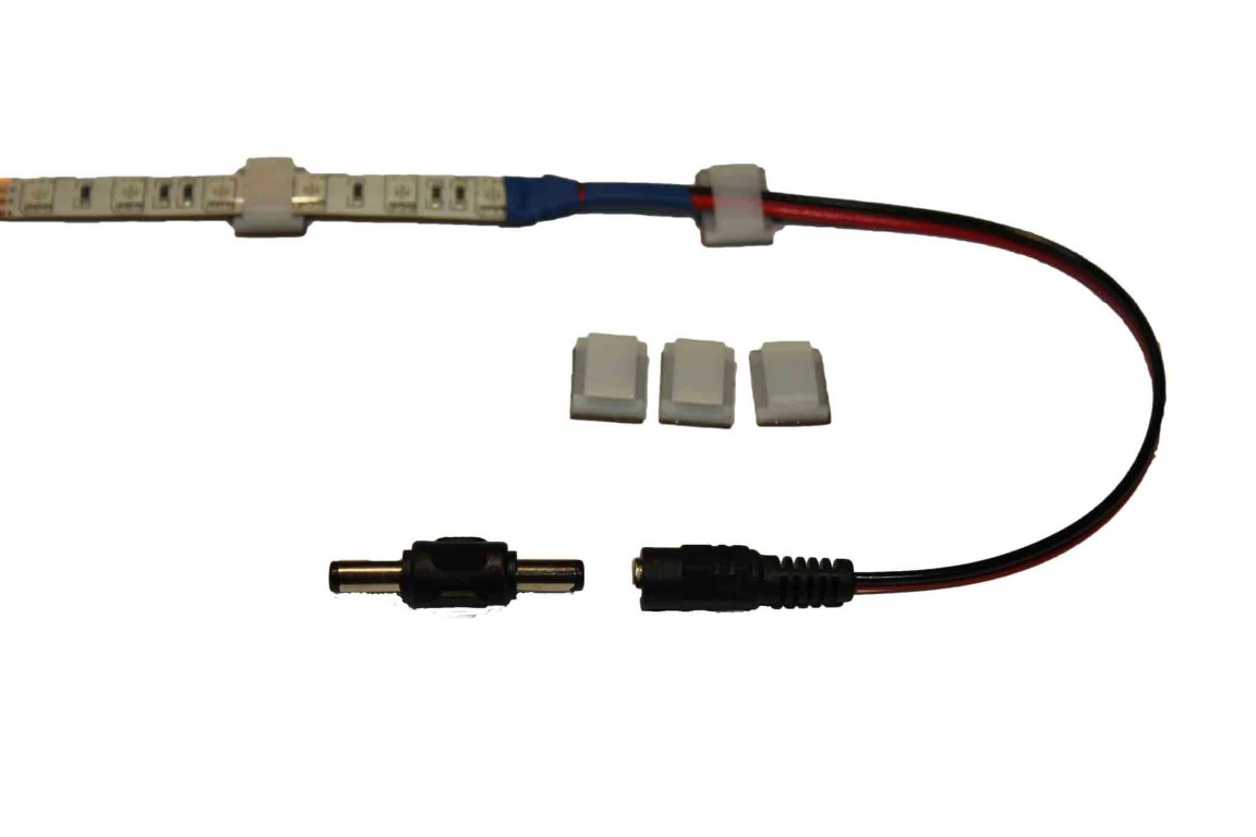 Under-Glowed 18x6inch PedalBoard cable connectors
