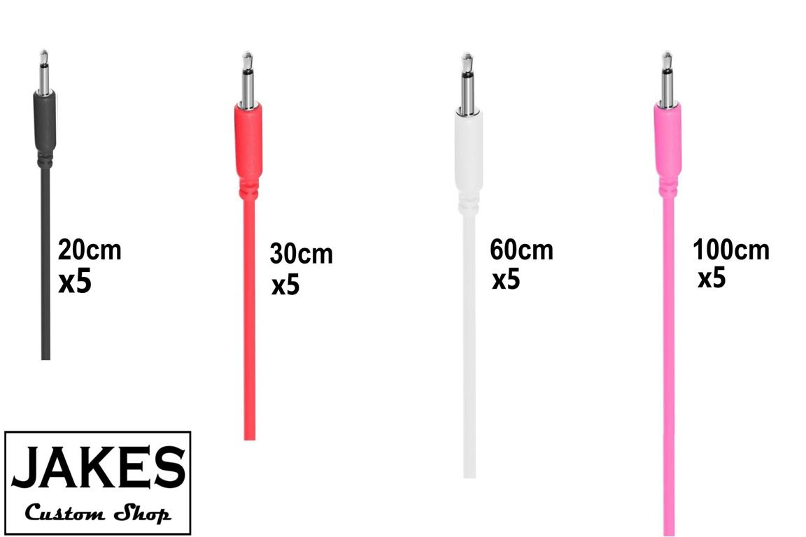 Eurorack Patch Cables Multiple Lengths/Colors